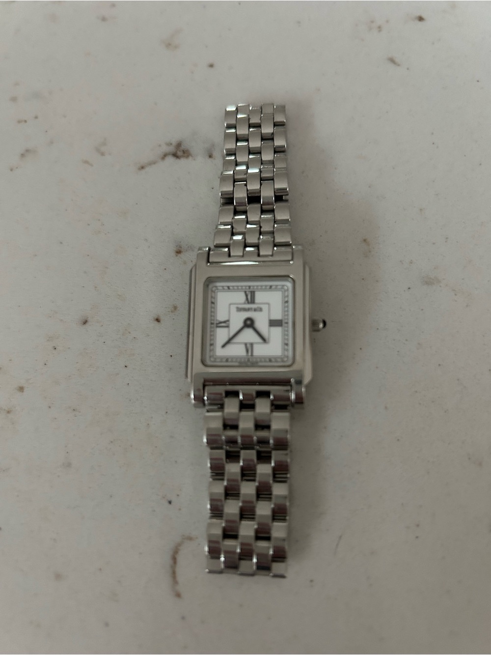 Tiffany & Co. Silver-Tone Rectangular Bracelet Watch for women - Picture 2 of 10